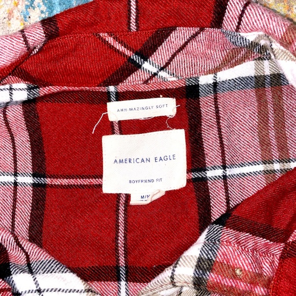 American Eagle Boyfriend Fit Flannel - Picture 2 of 3